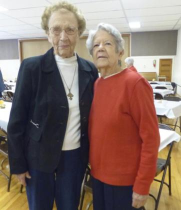 June Morris (left) and LaVina Sevier.